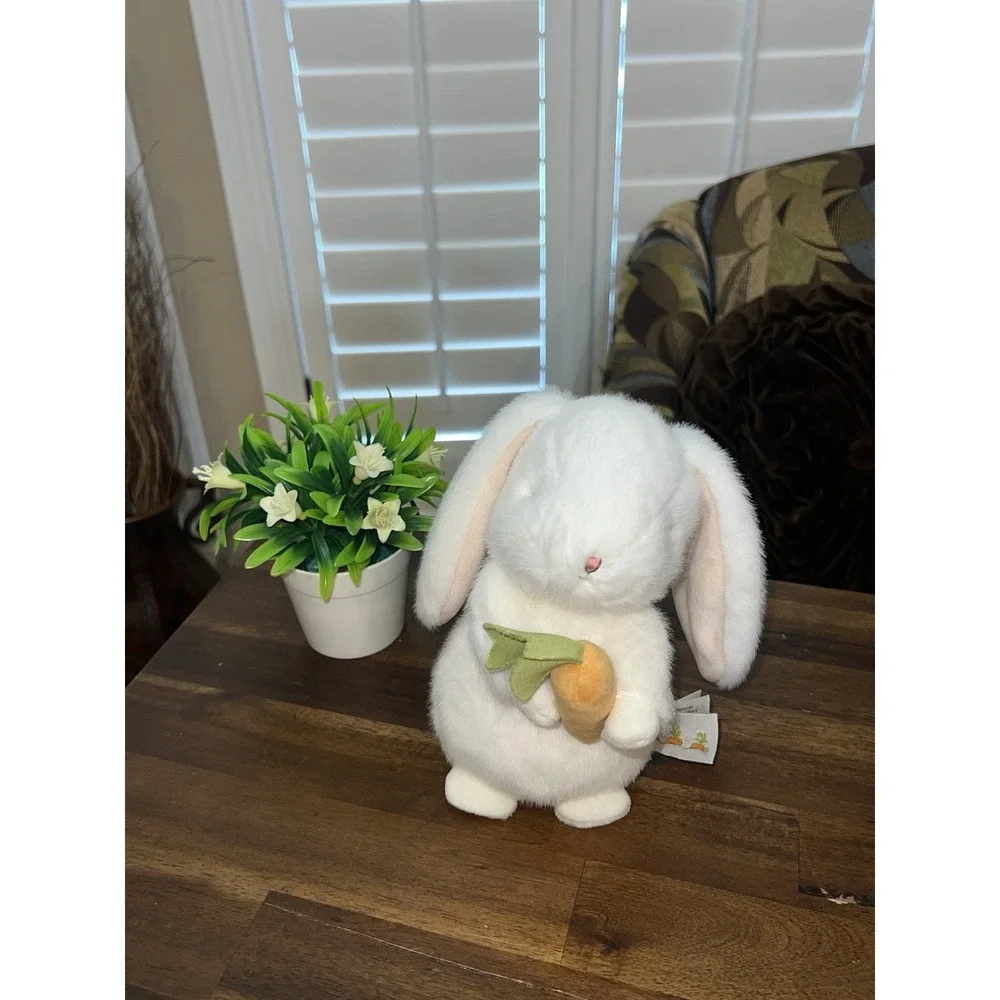 Bunnies By The Bay Tiny Nibble White Bunny with Carrot Barnes & Noble Exclusive